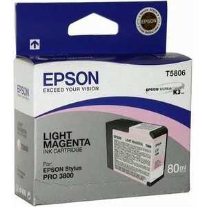 Картридж Epson Stylus Pro 3800 (C13T580600) картридж для струйного принтера epson c13t03364010 светло пурпурный оригинал