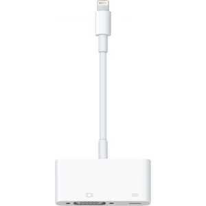 Apple Адаптер Lightning to VGA (MD825ZM/ A) адаптер apple lightning на jack 3 5 мм белый mmx62