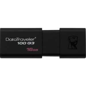 фото Флеш-диск kingston 16gb datatraveler traveler 100 g3 черный (dt100g3/ 16gb)