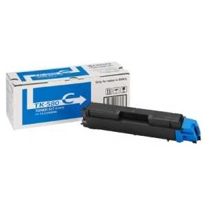 Картридж Kyocera TK-580C (1T02KTCNL0) лазерный картридж easyprint lk 170 tk 170 tk170 170 для принтеров kyocera