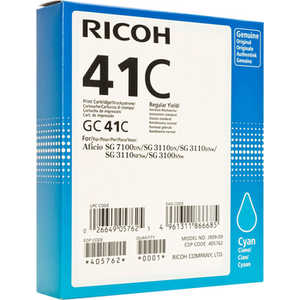 Картридж Ricoh GC 41C (405762) ракель для ricoh aficio mpc305sp mpc305spf