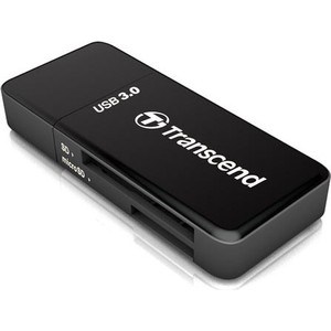 

Картридер Transcend RDF5/ SD/ microSD/ USB 3.0/ Черный (TS-RDF5K), RDF5/ SD/ microSD/ USB 3.0/ Черный (TS-RDF5K)