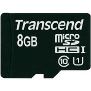 Карта памяти Transcend microSD 8GB Class 10 UHS-I ( SD адаптер) (TS8GUSDU1)