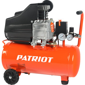 Компрессор PATRIOT Euro 24-240 компрессор масляный patriot euro 50 260к 1 8 квт поршневой 50 л 260 л мин 8 бар прямой 2850 об мин