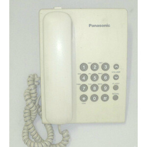 Проводной телефон Panasonic KX-TS2350RUW
