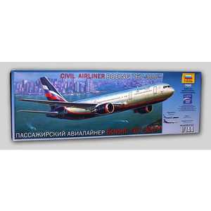 

Звезда Модель Пассажирский авиалайнер Боинг 767-300 7005, Модель Пассажирский авиалайнер Боинг 767-300 7005