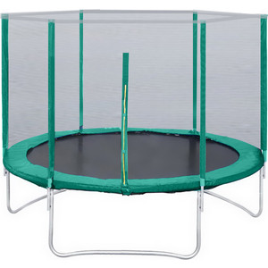 фото Батут кмс trampoline 10ft (3 м) с защитной сеткой