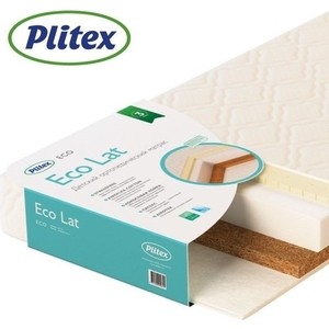 Матрас детский Plitex EcoLat 125x65x12мм ЭКТ- 02