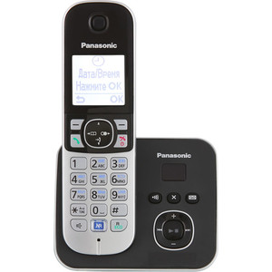 Радиотелефон Panasonic KX-TG6821RUB радиотелефон dect motorola c1001lb