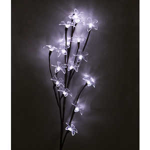 Light Ветка Сакуры на батарейках прозрачные цветы 100 см