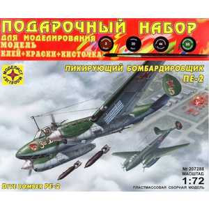 

Моделист Модель Пикирующий бомбардировщик Пе-2, 1:72 ПН207288, Модель Пикирующий бомбардировщик Пе-2, 1:72 ПН207288