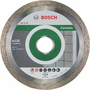 фото Диск алмазный bosch 125х22.2 мм 10 шт standard for ceramic (2.608.603.232)