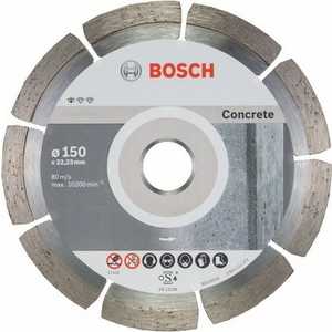 фото Диск алмазный bosch 150х22.2 мм 10 шт standard for concrete (2.608.603.241)