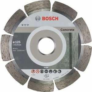 фото Диск алмазный bosch 125х22.2 мм 10 шт standard for concrete (2.608.603.240)