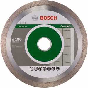 фото Диск алмазный bosch 180х25.4 мм best for ceramic (2.608.602.635)