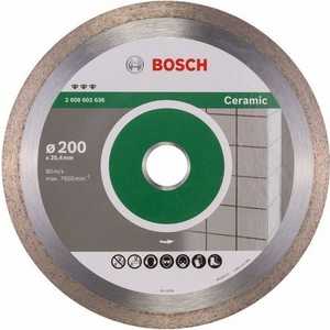 фото Диск алмазный bosch 200х25.4 мм best for ceramic (2.608.602.636)