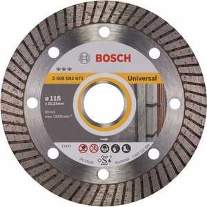 

Диск алмазный Bosch 115х22.2 мм Best for Universal Turbo (2.608.602.671), 115х22.2 мм Best for Universal Turbo (2.608.602.671)