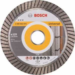 фото Диск алмазный bosch 125х22.2 мм best for universal turbo (2.608.602.672)