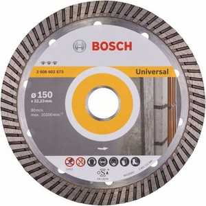 фото Диск алмазный bosch 150х22.2 мм best for universal turbo (2.608.602.673)