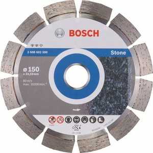 фото Алмазный диск bosch 150х22.2 мм expert for stone (2.608.602.590)