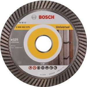 фото Диск алмазный bosch 125х22.2 мм expert for universal turbo (2.608.602.575)