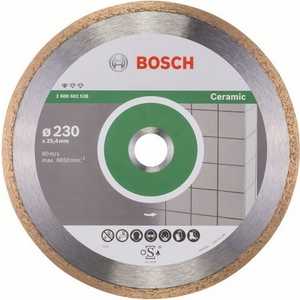 фото Диск алмазный bosch 230х25.4 мм standard for ceramic (2.608.602.538)