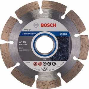фото Алмазный диск bosch 115х22.2 мм standard for stone (2.608.602.597)