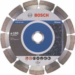 фото Диск алмазный bosch 180х22.2 мм standard for stone (2.608.602.600)