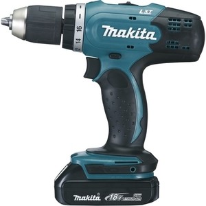 Аккумуляторная дрель-шуруповерт Makita DDF453SYE foxsur автоматические зарядные устройства 12v 10a 24v 5a интеллектуальное импульсное ремонтное зарядное устройство