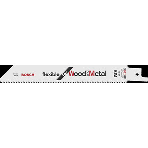 Полотно пильное Bosch 150мм 2шт S922HF Flexible for Wood and Metal 2608656039 607₽