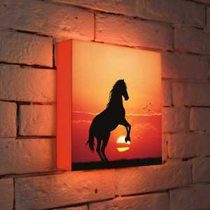 FotonioBox Лайтбокс Конь 25x25-054
