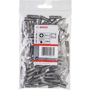 

Бит Bosch PZ2 х25мм 100шт Extra Hart (2.607.001.561), PZ2 х25мм 100шт Extra Hart (2.607.001.561)