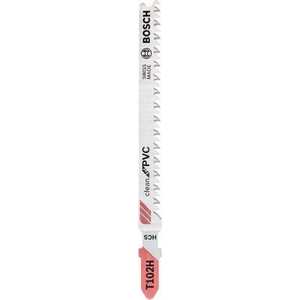 

Пилки для лобзика Bosch 100мм 5шт T102H Clean for PVC (2.608.667.446), 100мм 5шт T102H Clean for PVC (2.608.667.446)