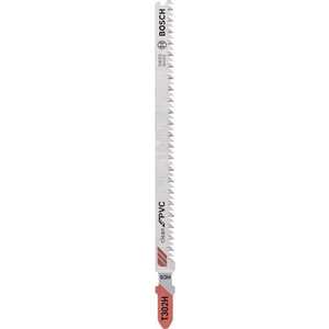 

Пилки для лобзика Bosch 132мм 5шт T302H Clean for PVC (2.608.667.448), 132мм 5шт T302H Clean for PVC (2.608.667.448)
