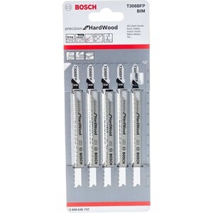 

Пилки для лобзика Bosch 117мм 5шт T308BFP Precision for Hard Wood (2.608.636.737), 117мм 5шт T308BFP Precision for Hard Wood (2.608.636.737)