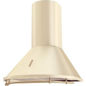 

Вытяжка Krona Nikol 600 ivory/bronze push button, Nikol 600 ivory/bronze push button