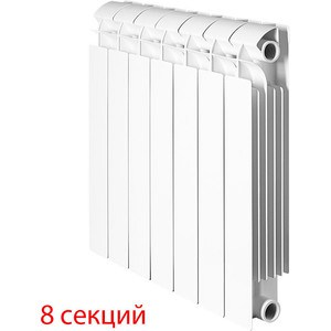 

Радиатор отопления Global биметаллические STYLE PLUS 500 (8 секций), биметаллические STYLE PLUS 500 (8 секций)