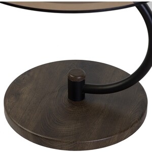 Стол журнальный Мебелик Дуэт 13Н черный, венге, тонированное (П0005441)