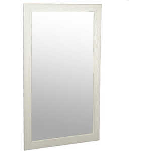 Зеркало Мебелик Берже 24-105 белый ясень (П0001213) настенное зеркало берже 90 белый ясень