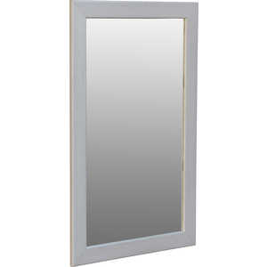 Зеркало Мебелик Берже 24-90 белый ясень (П0001214) настенное зеркало берже 23 темно коричневый
