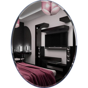 Зеркало Мебелик Сельетта-3 овальное (154) щётка универсальная доляна breeze овальная 12×6 5 см