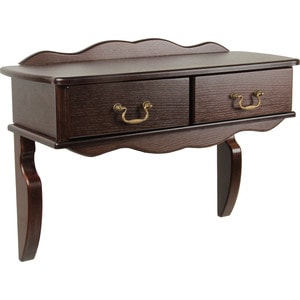 Консоль Мебелик Берже 20 темно-коричневый (П0001106) стол журнальный мебелик берже 3 темно коричневый 870