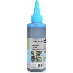 

Чернила Cactus Epson L800/L805/L810/L850/L1800 светло-голубые 100ml (CS-EPT6735), Epson L800/L805/L810/L850/L1800 светло-голубые 100ml (CS-EPT6735)