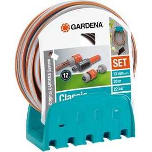 

Кронштейн настенный Gardena со шлангом Classic 20м 1/2'' (18005-20.000.00), со шлангом Classic 20м 1/2" (18005-20.000.00)