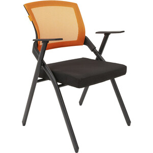 Офисный стул Chairman Nexx черный/оранжевый кресло chairman 696 tw оранжевый 7013172