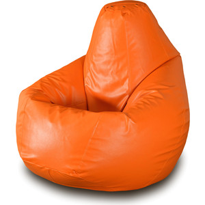 Кресло-мешок Груша Пазитифчик Бмэ3 оранжевый - фото 1