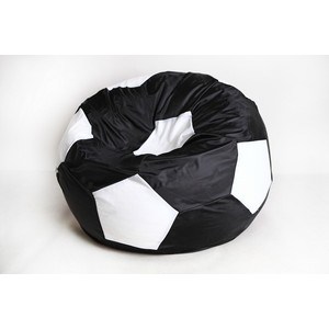 фото Кресло-мешок мяч пазитифчик бмо6 черно-белый