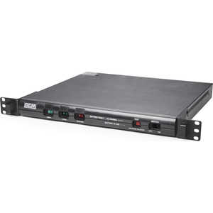 ИБП PowerCom KIN-600AP RM (1U) USB, black стабилизатор напряжения powercom tca 3000 tca 3000 bl