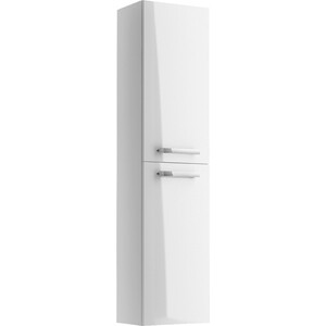 Пенал Cersanit Melar белый (B-SL-MEL) шкаф пенал джуниор с двумя дверцами 452х430х2220 дуб сонома белый с фотопечатью
