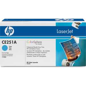 Картридж HP CE251A лазерный принтер hp color laserjet pro cp5225dn